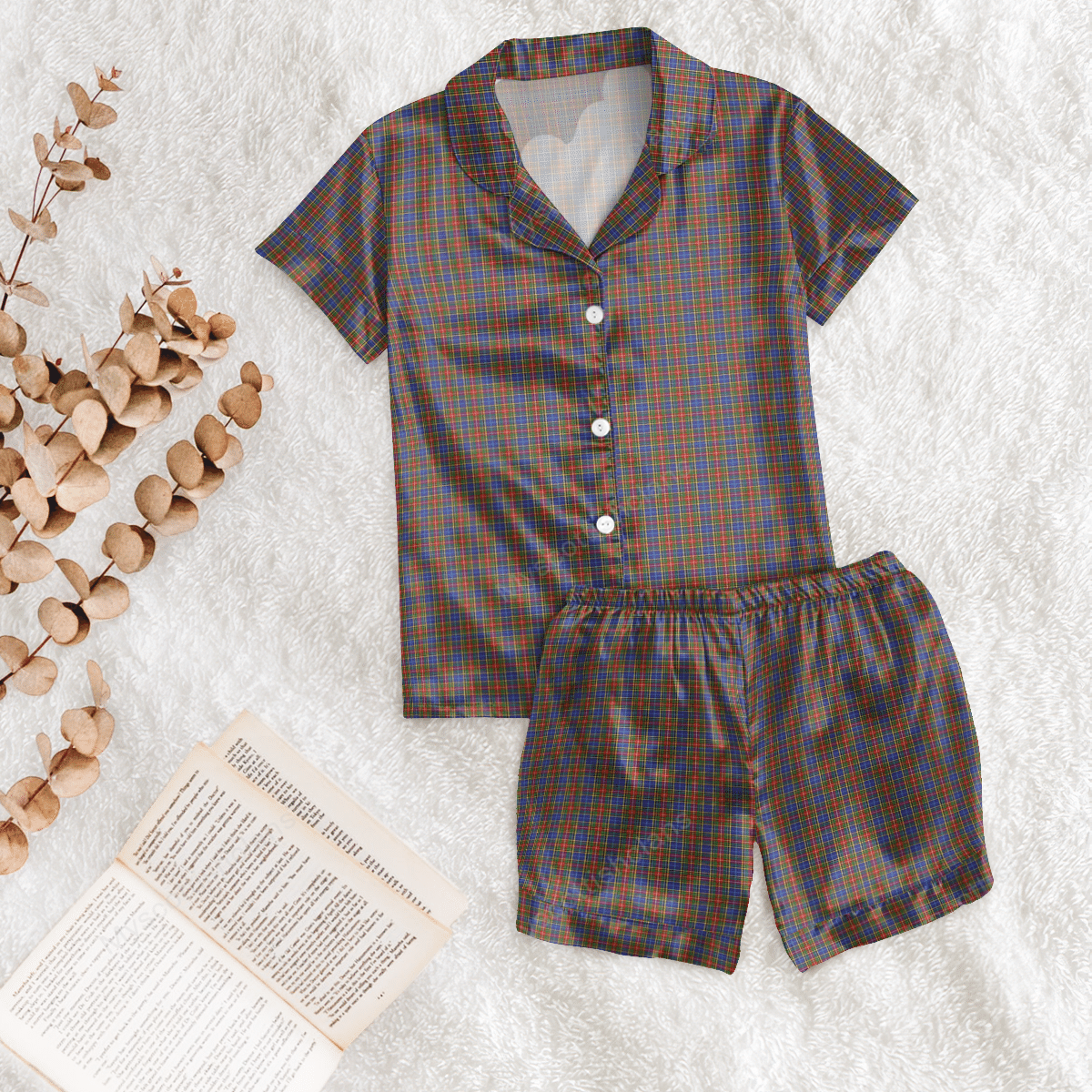 Bethune Tartan Short Sleeve Pyjama