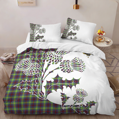 Clephan Tartan Crest Bedding Set - Luxury Style