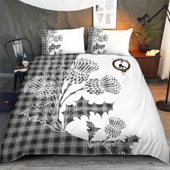 Glen Tartan Crest Bedding Set - Thistle Style