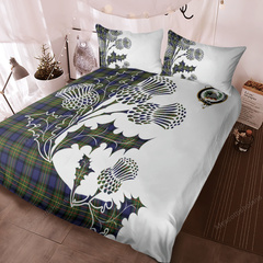 MacLaren Tartan Crest Bedding Set - Thistle Style