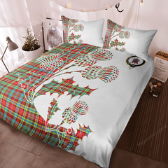 Ogilvie Tartan Crest Bedding Set - Thistle Style