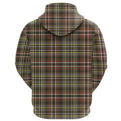 Scott Green Weathered Tartan Hoodie