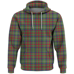 Shaw Green Modern Tartan Hoodie