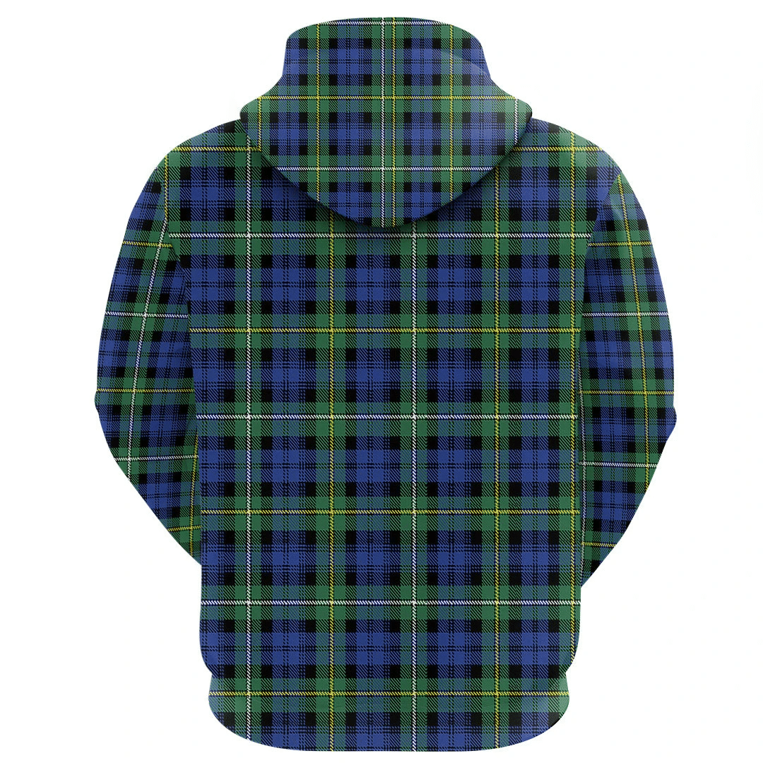 Campbell Argyll Ancient Tartan Zipper Hoodie