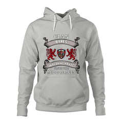 Byres Family Tartan - 2D Unisex Hoodie