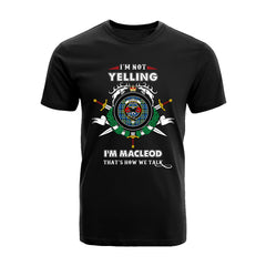 MacLeod of Harris Ancient Tartan Crest T-shirt - I'm not yelling style