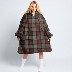 Cameron of Erracht Weathered Tartan Hoodie Blanket