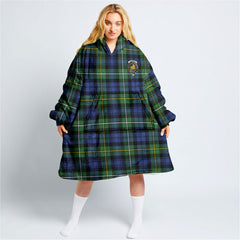 Campbell Argyll Ancient Tartan Hoodie Blanket