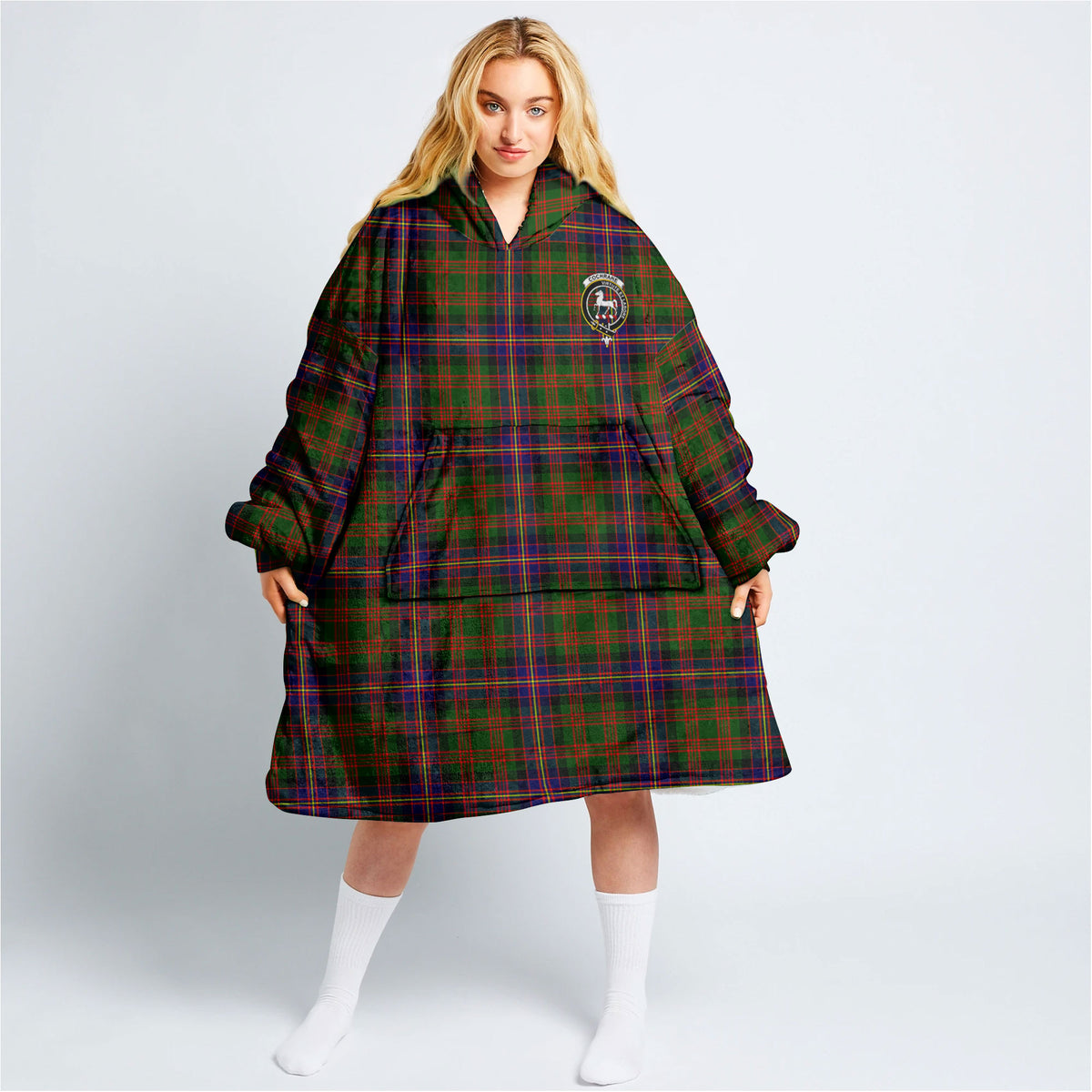 Cochrane Modern Tartan Hoodie Blanket