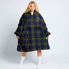 Colquhoun Modern Tartan Hoodie Blanket