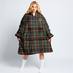 Cumming Hunting Ancient Tartan Hoodie Blanket