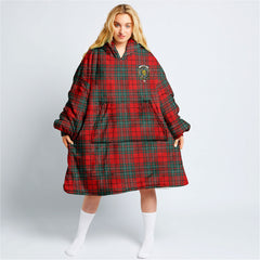 Cumming Modern Tartan Hoodie Blanket