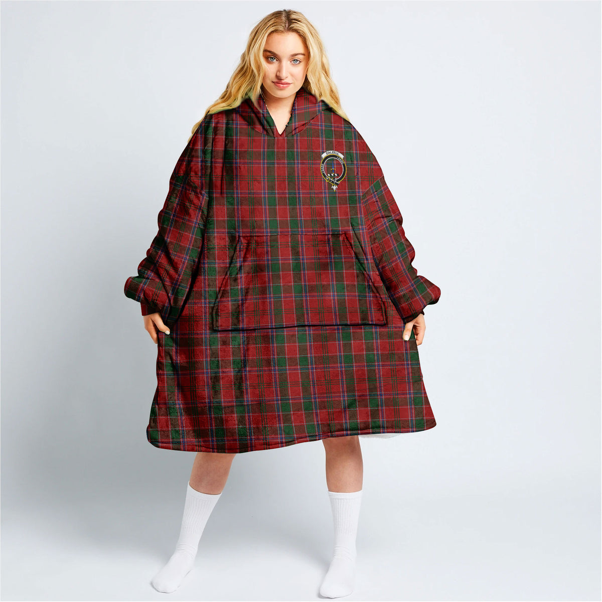 Dalzell Tartan Hoodie Blanket