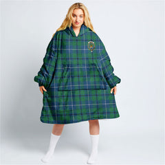 Douglas Ancient Tartan Hoodie Blanket