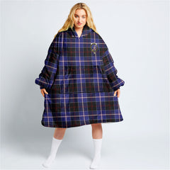 Dunlop Modern Tartan Hoodie Blanket