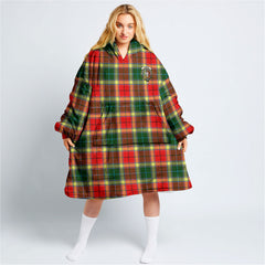 Gibson Tartan Hoodie Blanket