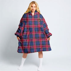 Graham of Menteith Red Tartan Hoodie Blanket