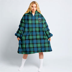 Gunn Ancient Tartan Hoodie Blanket