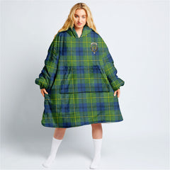 Johnson Ancient Tartan Hoodie Blanket