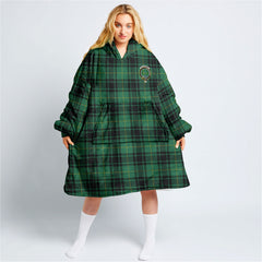 MacArthur Ancient Tartan Hoodie Blanket