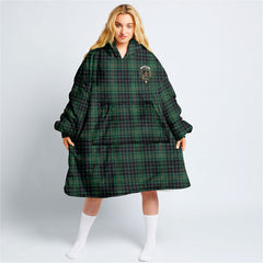 MacAulay Hunting Ancient Tartan Hoodie Blanket