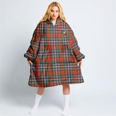 MacFarlane Ancient Tartan Hoodie Blanket