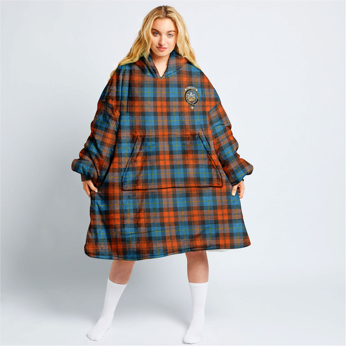 MacLaren Ancient Tartan Hoodie Blanket