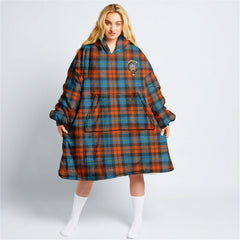 MacLachlan Ancient Tartan Hoodie Blanket