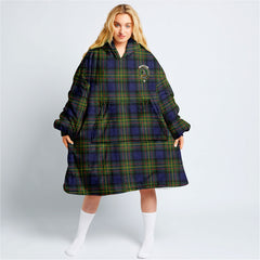 MacLaren Modern Tartan Hoodie Blanket