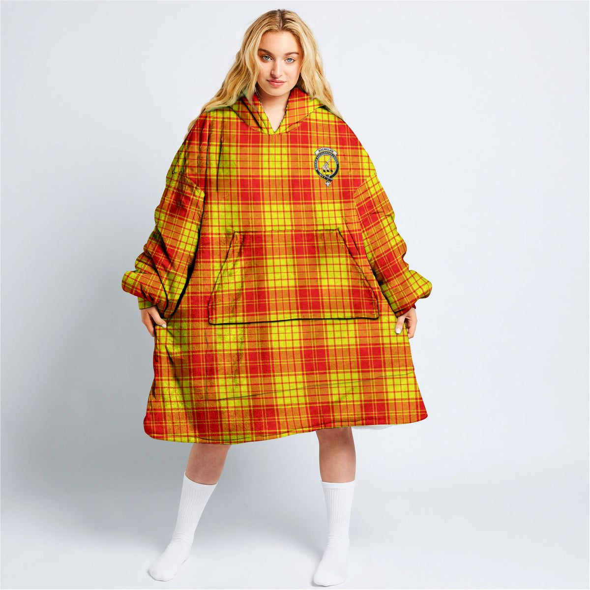 MacMillan Tartan Hoodie Blanket