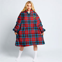 MacTavish Modern Tartan Hoodie Blanket