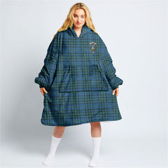 Matheson Hunting Ancient Tartan Hoodie Blanket