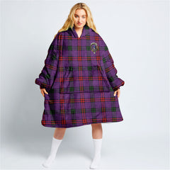 Montgomery Modern Tartan Hoodie Blanket