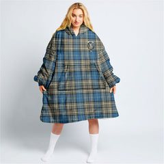 Napier Ancient Tartan Hoodie Blanket