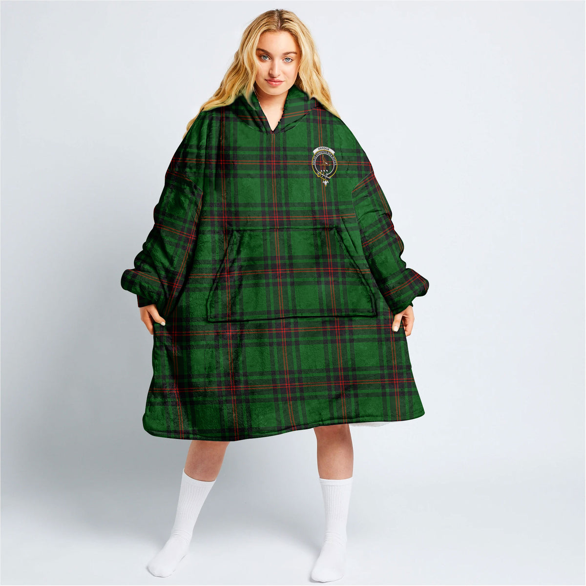 Orrock Tartan Hoodie Blanket