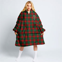 Stewart Atholl Modern Tartan Hoodie Blanket