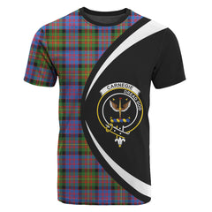 Carnegie Ancient Tartan Crest T-shirt - Circle Style