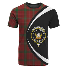 Carruthers Tartan Crest T-shirt - Circle Style