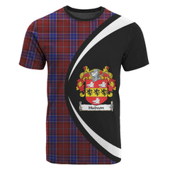 Hudson Tartan Crest T-shirt - Circle Style