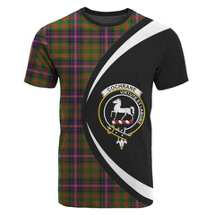 Cochrane Modern Tartan Crest T-shirt - Circle Style