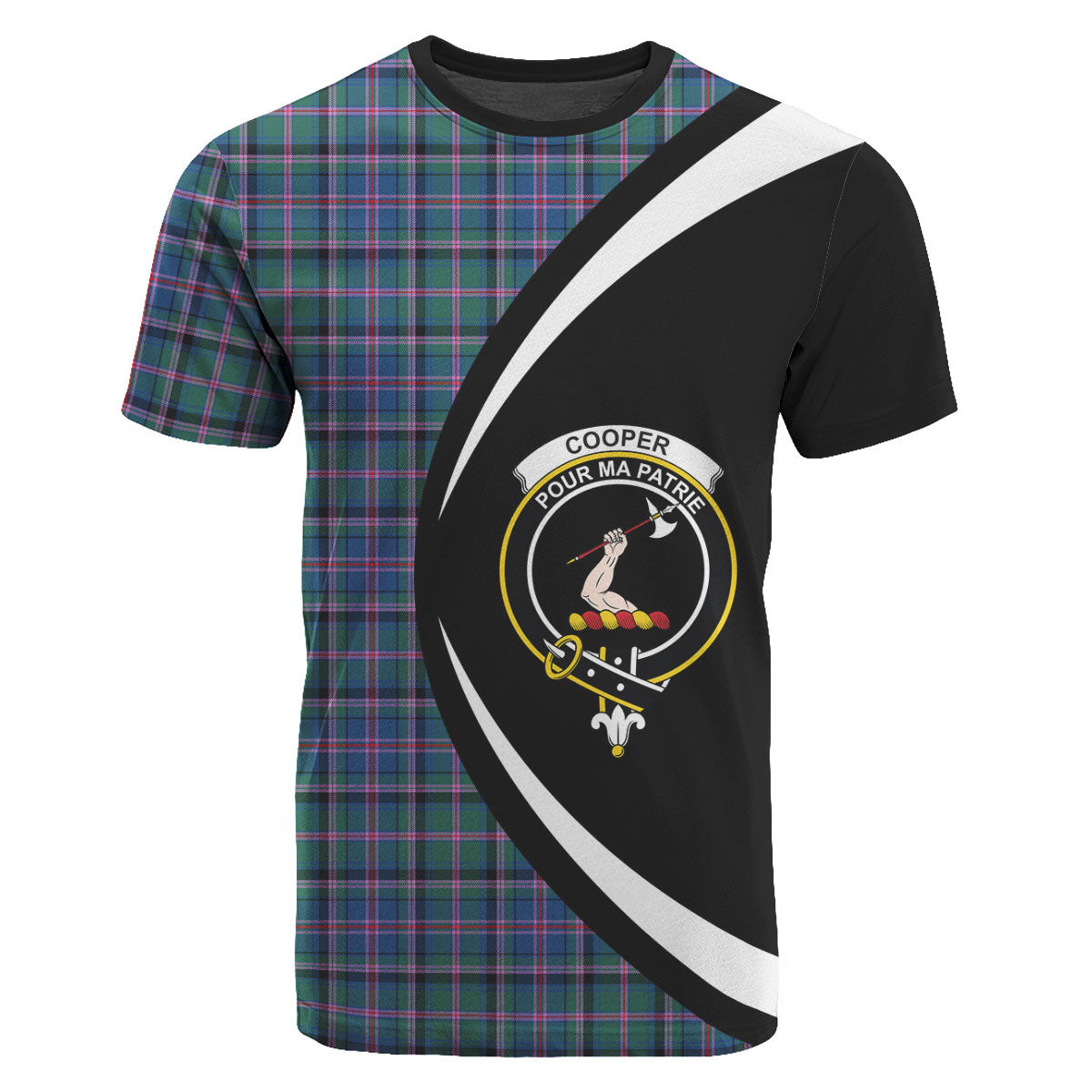 Cooper Ancient Tartan Crest T-shirt - Circle Style