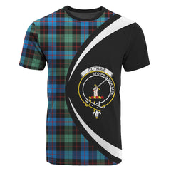 Guthrie Ancient Tartan Crest T-shirt - Circle Style