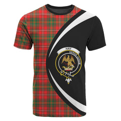 Hay Modern Tartan Crest T-shirt - Circle Style