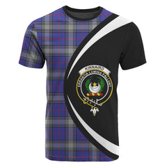 Kinnaird Tartan Crest T-shirt - Circle Style