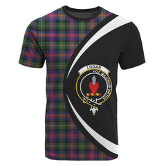 Logan Modern Tartan Crest T-shirt - Circle Style