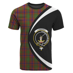 Lumsden Tartan Crest T-shirt - Circle Style