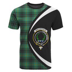 MacArthur Ancient Tartan Crest T-shirt - Circle Style