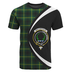 MacArthur Modern Tartan Crest T-shirt - Circle Style