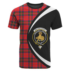 MacGillivray Modern Tartan Crest T-shirt - Circle Style