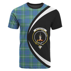 MacIntyre Hunting Ancient Tartan Crest T-shirt - Circle Style